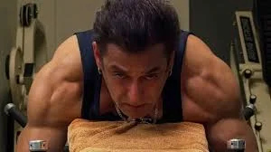 Salman Khan flaunts his bulky biceps as he sweats it out in the gym