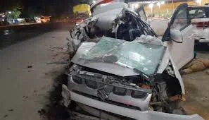 Five killed as speeding car crashes into tree in Kushinagar, CM Yogi expresses grief