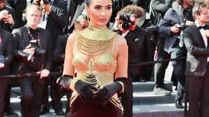 Deepti Sadhwani redefines elegance at Cannes in a Cleopatra inspired golden ensemble