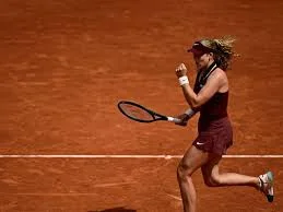 French Open: Mirra Andreeva turns tables on Ashlyn Krueger with gritty second-round win