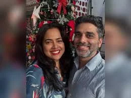 Sameera Reddy reveals husband Akshai taught her to change son’s diapers after C-section recovery