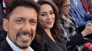 Madhuri Dixit attends son Arin's graduation with husband Dr Nene
