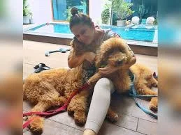 Huma Qureshi treats her ‘pretty boys’ to a pampering grooming session