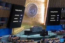 UN General Assembly adopts resolution demanding immediate Gaza ceasefire