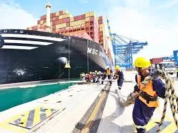 Bold vision now in motion: Karan Adani welcomes world’s largest container ship at Vizhinjam