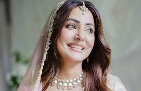 Hina Khan is content being a minimalistic bride: 'Love & care made me Glowwwww'