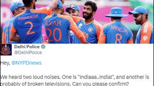 ‘Weird noises’: Delhi Police mocks Pakistan after India drubbing