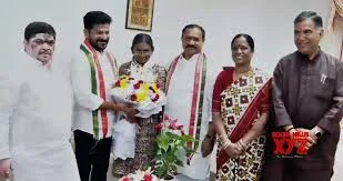 New AICC in-charge Meenkashi Natarajan arrives in Hyderabad