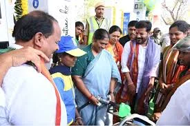 Telangana women SHGs purchasing buses, running petrol bunks