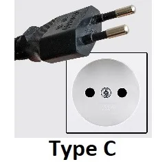 Plug Type C and Plug Type F