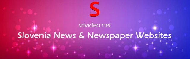 Slovenia Digital Newspapers, Popular Slovenia English News sites, Slovenia latest Breaking News, Top Online Newspapers from Slovenia.