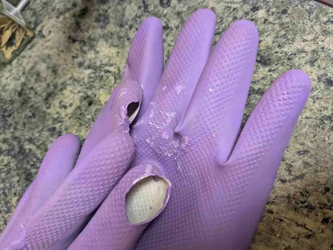 One more pair melted. I don't know what's happening.